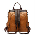 High-Quality Anti-theft Leather Backpack