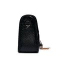 Stone Pattern Handbag Crocodile Leather Crossbody Bags