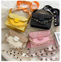 Wide Strap Designer Lady Handbags Fashion Chain Purses