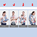 Ergonomic Baby Carrier Backpack Baby Wrap Sling Hipster
