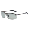 Rimless Photochromic Polarized Sunglasses