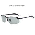 Rimless Photochromic Polarized Sunglasses