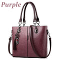 Vintage Style Designer Big Crossbody Leather Handbags