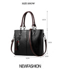 Vintage Style Designer Big Crossbody Leather Handbags