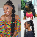 Afro Puff Kinky Curly Horse Tail Ponytail