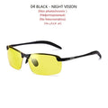 Rimless Photochromic Polarized Sunglasses
