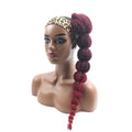 Afro Puff Kinky Curly Horse Tail Ponytail