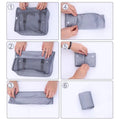 8/7 pcs Set Travel Organizer Storage Bags Suitcase