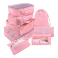 8/7 pcs Set Travel Organizer Storage Bags Suitcase