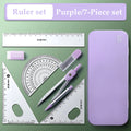 7 Pcs Mathematical Set
