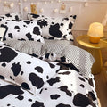 Cute Printed Duvet Cover Sets with Flat Sheets Pillowcases