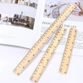 Vintage Wooden Measuring Rulers for School, office, Home