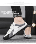 New Summer Style Lat-Soled Wild Flat-bottomed Half Slipper Sneakers