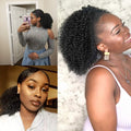 Synthetic Short Afro Kinky Ponytail