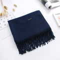 Luxury Solid Cashmere Pashmina Scarfs