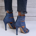New Fashion High Heels Sexy Ladies Peep Toe Shoes Women Pumps