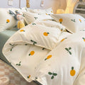 Cute Printed Duvet Cover Sets with Flat Sheets Pillowcases
