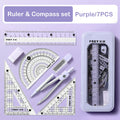 7 Pcs Mathematical Set