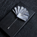 High Quality Men's Suit Pocket , Lapel Pin for Wedding Bridegroom