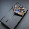 High Quality Men's Suit Pocket , Lapel Pin for Wedding Bridegroom