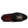 Men's Fashion Embroidery Slip-on Loafers