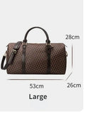 Waterproof Leather Business Travel Duffle Luggage Bag