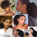Synthetic Short Afro Kinky Ponytail