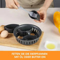 2-in-1 Egg Holder for Thermomix TM5 TM6 TM31 Egg Poacher