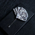 High Quality Men's Suit Pocket , Lapel Pin for Wedding Bridegroom
