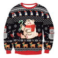 Unisex Tree Reindeer Christmas Jumper