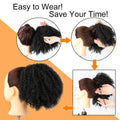 Synthetic Short Afro Kinky Ponytail