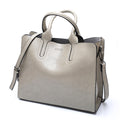 High-Quality Spanish Brand Trunk Leather Tote Shoulder Ladies Bag