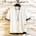Short Sleeve T Shirt Summer Loose Tshirt Top Tees Fashion O NECK