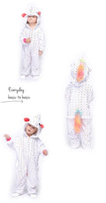 Winter Flannel Unisex Children Onesie Kids Baby Pyjamas