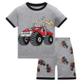 Kids Pyjamas Set for Summer Children Short Sleeve Sleepwear