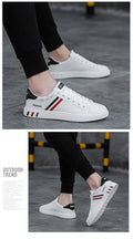 New Style Leather Fashion Breathable Sneakers