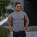 Knitted Short Sleeve Slim Fit Shirts