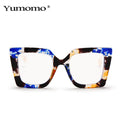Vintage Transparent Square Glasses Women Anti Blue Light
