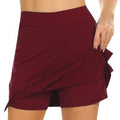Fashion High Waist Slim Pocket Mini Skirt Pant