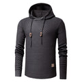 Warm Knitted Jumper Pullover Hooded Sweater For Men