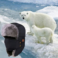 Unisex Flaps Winter Faux Fur Bluetooth Earphones Hat