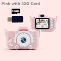 Children's Portable Digital Camera with Protector and SD Card
