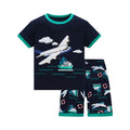 Kids Pyjamas Set for Summer Children Short Sleeve Sleepwear