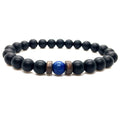 Natural Gemstone Bracelet - Lava Stone Bracelet Natural Moonstone Bead