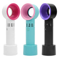 USB Portable Bladeless Rechargeable Handheld Fan Eyelashes Dryer Makeup Tool