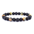 New Magnetic Hematite Bracelets Tiger Eye Stone Bead Couple Bracelets