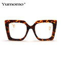 Vintage Transparent Square Glasses Women Anti Blue Light