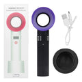 USB Portable Bladeless Rechargeable Handheld Fan Eyelashes Dryer Makeup Tool
