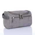 Double Zipper Cosmetic Bag