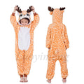 Winter Flannel Unisex Children Onesie Kids Baby Pyjamas
